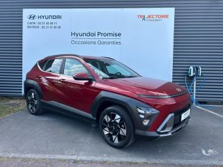14112 : Hyundai Caen - Trajectoire Automobiles - HYUNDAI Kona - Kona - Ultimate Red métallisé - Traction - Hybride : Essence/Electrique