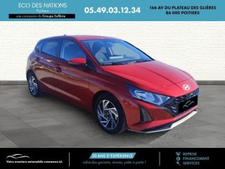 86000 : Hyundai Poitiers - Eco des Nations - HYUNDAI i20 - i20 - Rouge - Traction - Essence