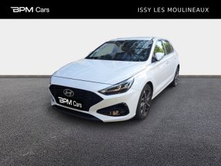92130 : Hyundai ISSY-LES-MOULINEAUX - BPM Cars - HYUNDAI i30 - i30 - Serenity White métal - Traction - Essence