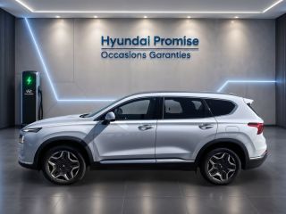 85000 : Hyundai MoceanRent | La Roche-sur-Yon - Océane Auto - HYUNDAI SANTA FE Executive - SANTA FE IV - Blanc - Boîte automatique - Essence / Courant électrique