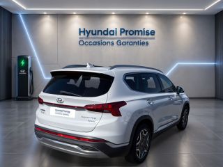 85000 : Hyundai MoceanRent | La Roche-sur-Yon - Océane Auto - HYUNDAI SANTA FE Executive - SANTA FE IV - Blanc - Boîte automatique - Essence / Courant électrique
