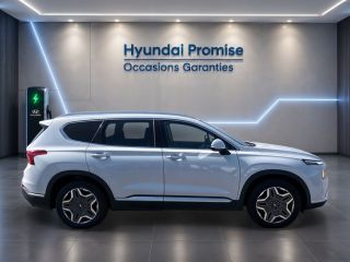 85000 : Hyundai MoceanRent | La Roche-sur-Yon - Océane Auto - HYUNDAI SANTA FE Executive - SANTA FE IV - Blanc - Boîte automatique - Essence / Courant électrique