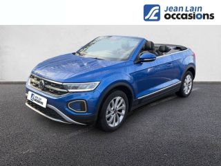 75010 : Hyundai Paris Nord - Goncourt Automobiles - VOLKSWAGEN T-ROC CABRIOLET Style - T-ROC - BLEU RAVENNE METALLISE - Automate sequentiel - Essence sans plomb