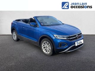 75010 : Hyundai Paris Nord - Goncourt Automobiles - VOLKSWAGEN T-ROC CABRIOLET Style - T-ROC - BLEU RAVENNE METALLISE - Automate sequentiel - Essence sans plomb