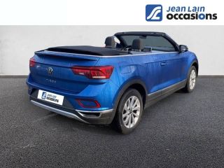 75010 : Hyundai Paris Nord - Goncourt Automobiles - VOLKSWAGEN T-ROC CABRIOLET Style - T-ROC - BLEU RAVENNE METALLISE - Automate sequentiel - Essence sans plomb