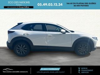86000 : Hyundai Poitiers - Eco des Nations - MAZDA CX-30 - CX-30 - Blanc - Traction - Essence/Micro-Hybride