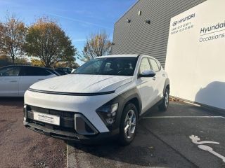 14112 : Hyundai Caen - Trajectoire Automobiles - HYUNDAI Kona - Kona - Atlas White - Traction - Hybride : Essence/Electrique