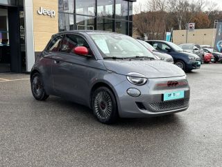 75010 : Hyundai Paris Nord - Goncourt Automobiles - FIAT 500e BERLINE MY22 SERIE 1 STEP 2 (RED) - 500 III ELECTRIQUE - Gris - Automate à fonct. Continu - Courant électrique