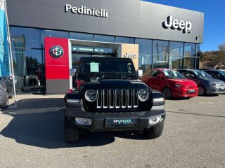 75010 : Hyundai Paris Nord - Goncourt Automobiles - JEEP WRANGLER MY21 Overland - WRANGLER JL - NOIR - Boîte automatique - Essence / Courant électrique