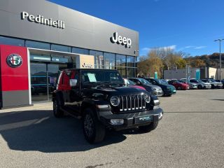 75010 : Hyundai Paris Nord - Goncourt Automobiles - JEEP WRANGLER MY21 Overland - WRANGLER JL - NOIR - Boîte automatique - Essence / Courant électrique