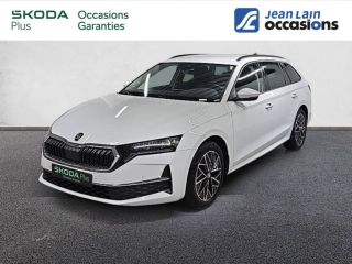 75010 : Hyundai Paris Nord - Goncourt Automobiles - SKODA OCTAVIA COMBI Selection - OCTAVIA IV - BLANC LUNE - Automate sequentiel - Essence sans plomb
