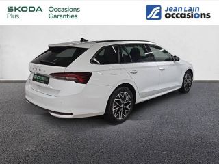 75010 : Hyundai Paris Nord - Goncourt Automobiles - SKODA OCTAVIA COMBI Selection - OCTAVIA IV - BLANC LUNE - Automate sequentiel - Essence sans plomb