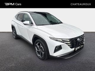 36000 : Hyundai Châteauroux - BPM Cars - HYUNDAI Tucson - Tucson - Serenity White Métal - Transmission intégrale - Hybride rechargeable : Essence/Electrique