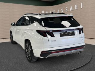 75010 : Hyundai Paris Nord - Goncourt Automobiles - HYUNDAI TUCSON N Line Executive - TUCSON IV - Blanc - Automate sequentiel - Diesel