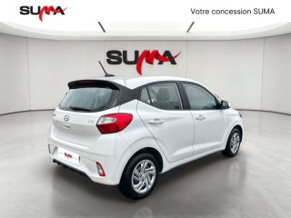 75010 : Hyundai Paris Nord - Goncourt Automobiles - HYUNDAI i10 Intuitive - i10 III - Blanc - Boîte manuelle - Essence sans plomb