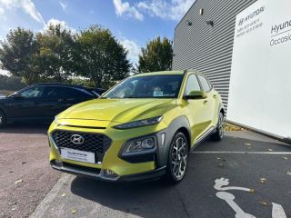 14112 : Hyundai Caen - Trajectoire Automobiles - HYUNDAI Kona - Kona - Acid Yellow - Traction - Hybride : Essence/Electrique