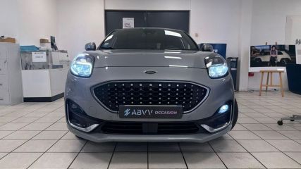 75010 : Hyundai Paris Nord - Goncourt Automobiles - FORD PUMA ST-Line Vignale - PUMA II - Gris - Boîte automatique - Essence sans plomb