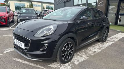 75010 : Hyundai Paris Nord - Goncourt Automobiles - FORD PUMA Titanium - PUMA II - NOIR - Boîte manuelle - Essence sans plomb