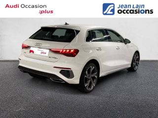 75010 : Hyundai Paris Nord - Goncourt Automobiles - AUDI A3 SPORTBACK S Line - A3 IV - BLANC IBIS - Automate sequentiel - Essence / Courant électrique