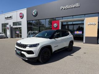 75010 : Hyundai Paris Nord - Goncourt Automobiles - JEEP COMPASS S - COMPASS II - Blanc - Boîte automatique - Essence / Courant électrique