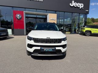 75010 : Hyundai Paris Nord - Goncourt Automobiles - JEEP COMPASS S - COMPASS II - Blanc - Boîte automatique - Essence / Courant électrique