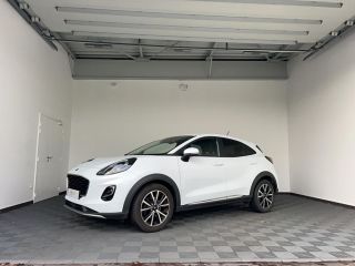 75010 : Hyundai Paris Nord - Goncourt Automobiles - FORD PUMA Titanium - PUMA II - Blanc - Boîte manuelle - Essence sans plomb