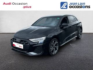 75010 : Hyundai Paris Nord - Goncourt Automobiles - AUDI A3 SPORTBACK S line - A3/S3/RS3 IV - NOIR MYTHIC METALLISE - Automate sequentiel - Essence sans plomb