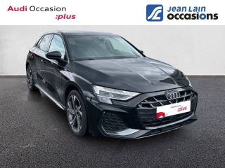 75010 : Hyundai Paris Nord - Goncourt Automobiles - AUDI A3 SPORTBACK S line - A3/S3/RS3 IV - NOIR MYTHIC METALLISE - Automate sequentiel - Essence sans plomb