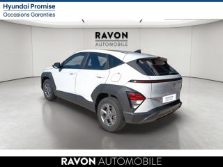 75010 : Hyundai Paris Nord - Goncourt Automobiles - HYUNDAI KONA Intuitive - KONA II - Blanc - Automate sequentiel - Essence / Courant électrique