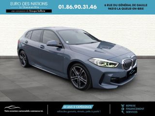 75010 : Hyundai Paris Nord - Goncourt Automobiles - BMW SERIE 1 F40 M Sport - SERIE 1 F40 - Gris - Automate sequentiel - Diesel