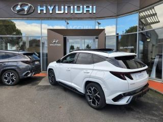 19100 : Hyundai Brive-la-Gaillarde - Garage Pouget - HYUNDAI Tucson - Tucson - Serenity White Métal - Traction - Hybride : Essence/Electrique