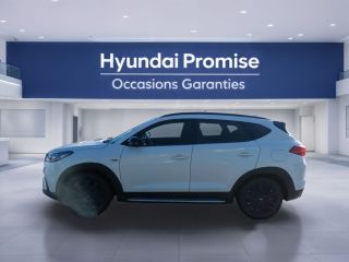 75010 : Hyundai Paris Nord - Goncourt Automobiles - HYUNDAI TUCSON N Line Edition - TUCSON III - Blanc - Boîte séquentielle - Diesel