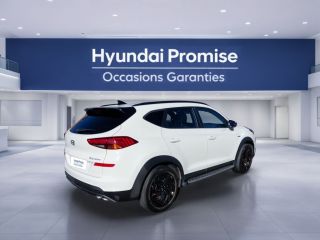 75010 : Hyundai Paris Nord - Goncourt Automobiles - HYUNDAI TUCSON N Line Edition - TUCSON III - Blanc - Boîte séquentielle - Diesel