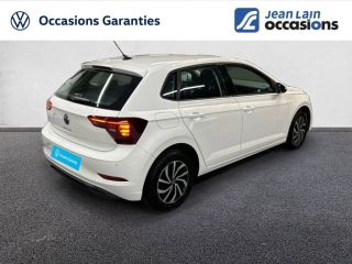 75010 : Hyundai Paris Nord - Goncourt Automobiles - VOLKSWAGEN POLO Life - POLO VI - BLANC PUR - Boîte manuelle - Essence sans plomb