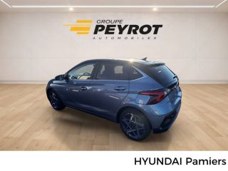 75010 : Hyundai Paris Nord - Goncourt Automobiles - HYUNDAI i20 Executive - i20 III - Meta Blue/Phantom Black - Automate sequentiel - Essence sans plomb