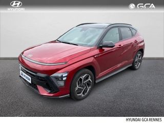 35510 : Hyundai Rennes - GCA - HYUNDAI Kona - Kona - Ultimate Red métallisé/Toit/rétros Black - Traction - Hybride : Essence/Electrique