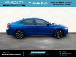 75010 : Hyundai Paris Nord - Goncourt Automobiles - SKODA OCTAVIA Sportline - OCTAVIA IV - Bleu - Automate sequentiel - Diesel