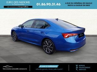 75010 : Hyundai Paris Nord - Goncourt Automobiles - SKODA OCTAVIA Sportline - OCTAVIA IV - Bleu - Automate sequentiel - Diesel