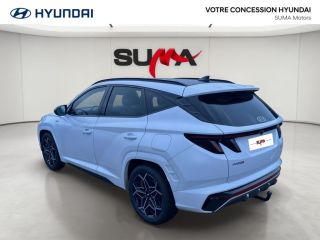 75010 : Hyundai Paris Nord - Goncourt Automobiles - HYUNDAI TUCSON N Line Executive - TUCSON IV - Blanc - Automate sequentiel - Diesel