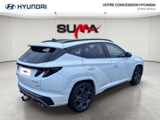 75010 : Hyundai Paris Nord - Goncourt Automobiles - HYUNDAI TUCSON N Line Executive - TUCSON IV - Blanc - Automate sequentiel - Diesel