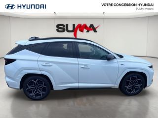 75010 : Hyundai Paris Nord - Goncourt Automobiles - HYUNDAI TUCSON N Line Executive - TUCSON IV - Blanc - Automate sequentiel - Diesel