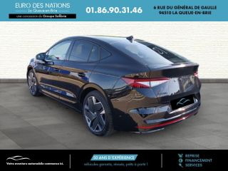 75010 : Hyundai Paris Nord - Goncourt Automobiles - SKODA ENYAQ COUPE  - ENYAQ COUPE (07/2022) - NOIR MAGIC NACRE - Automate à fonct. Continu - Courant électrique