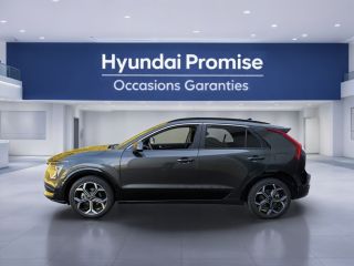75010 : Hyundai Paris Nord - Goncourt Automobiles - KIA NIRO Premium - NIRO II - Gris - Automate sequentiel - Essence / Courant électrique