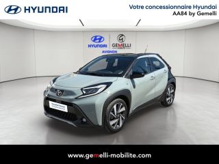 75010 : Hyundai Paris Nord - Goncourt Automobiles - TOYOTA AYGO X MY23 Collection - AYGO X - Noir - Automate à fonct. Continu - Essence sans plomb