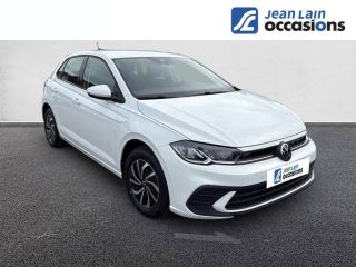 75010 : Hyundai Paris Nord - Goncourt Automobiles - VOLKSWAGEN POLO Life - POLO VI - BLANC PUR - Boîte manuelle - Essence sans plomb