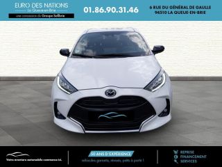 75010 : Hyundai Paris Nord - Goncourt Automobiles - MAZDA MAZDA2 HYBRID Select - MAZDA2 IV - Blanc - Automate à fonct. Continu - Essence / Courant électrique