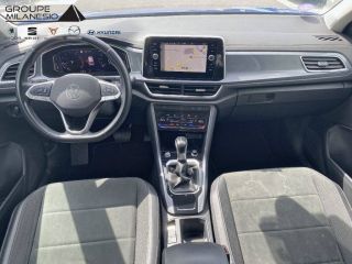 75010 : Hyundai Paris Nord - Goncourt Automobiles - VOLKSWAGEN T-ROC Style - T-ROC (11/2021) - Bleu - Automate sequentiel - Essence sans plomb