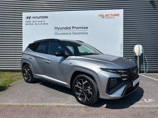14112 : Hyundai Caen - Trajectoire Automobiles - HYUNDAI Tucson - Tucson - Shimmering Silver/Toit/rétros Black - Traction - Hybride rechargeable : Essence/Electrique