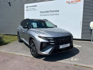 14112 : Hyundai Caen - Trajectoire Automobiles - HYUNDAI Tucson - Tucson - Shimmering Silver/Toit/rétros Black - Traction - Hybride rechargeable : Essence/Electrique