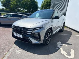14112 : Hyundai Caen - Trajectoire Automobiles - HYUNDAI Tucson - Tucson - Shimmering Silver/Toit/rétros Black - Traction - Hybride rechargeable : Essence/Electrique